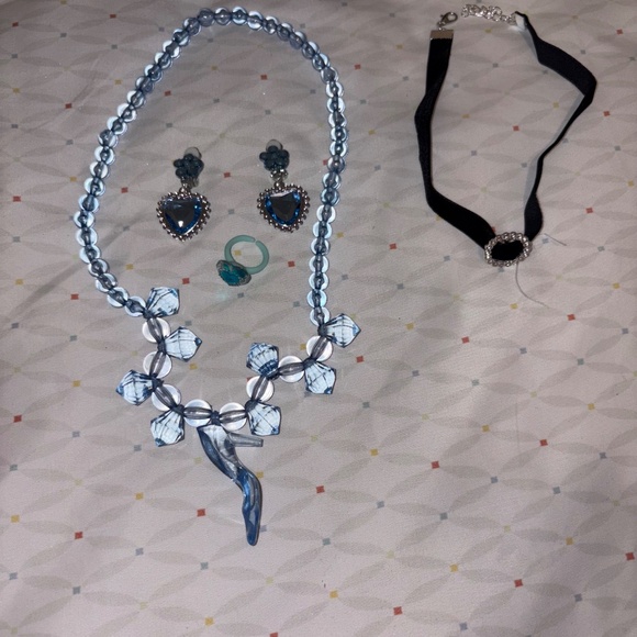 NWOT Girls Princess Cinderella Halloween Costume Dress Up Size 150 (7-8) Years - Picture 15 of 15